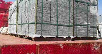 巴中 芝麻白火烧规格板地铺石300*600/600*600