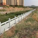 巴中 白麻河道栏杆效果展示图