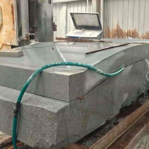 巴中 芝麻灰异型加工-拱桥