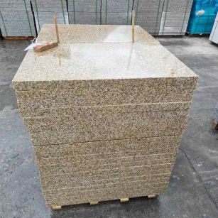 巴中 湖北黄金麻花岗岩石材荔枝面外墙石材