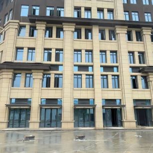 巴中 黄金麻花岗岩荔枝面小区外墙干挂