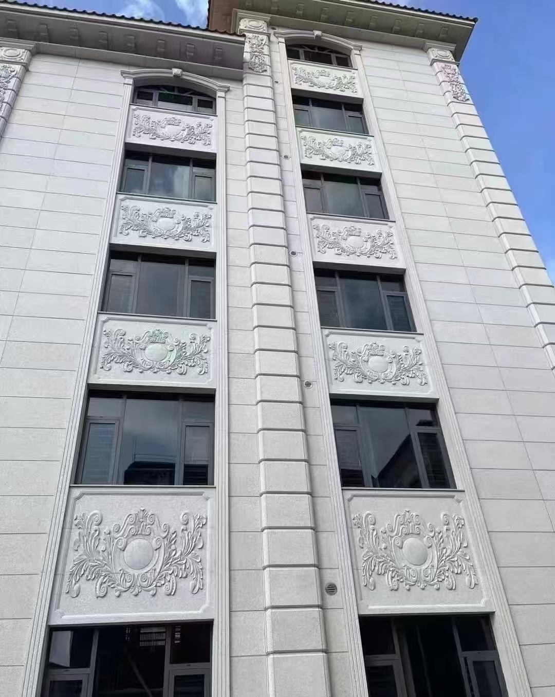 巴中 白麻荔枝面花岗岩别墅外墙干挂