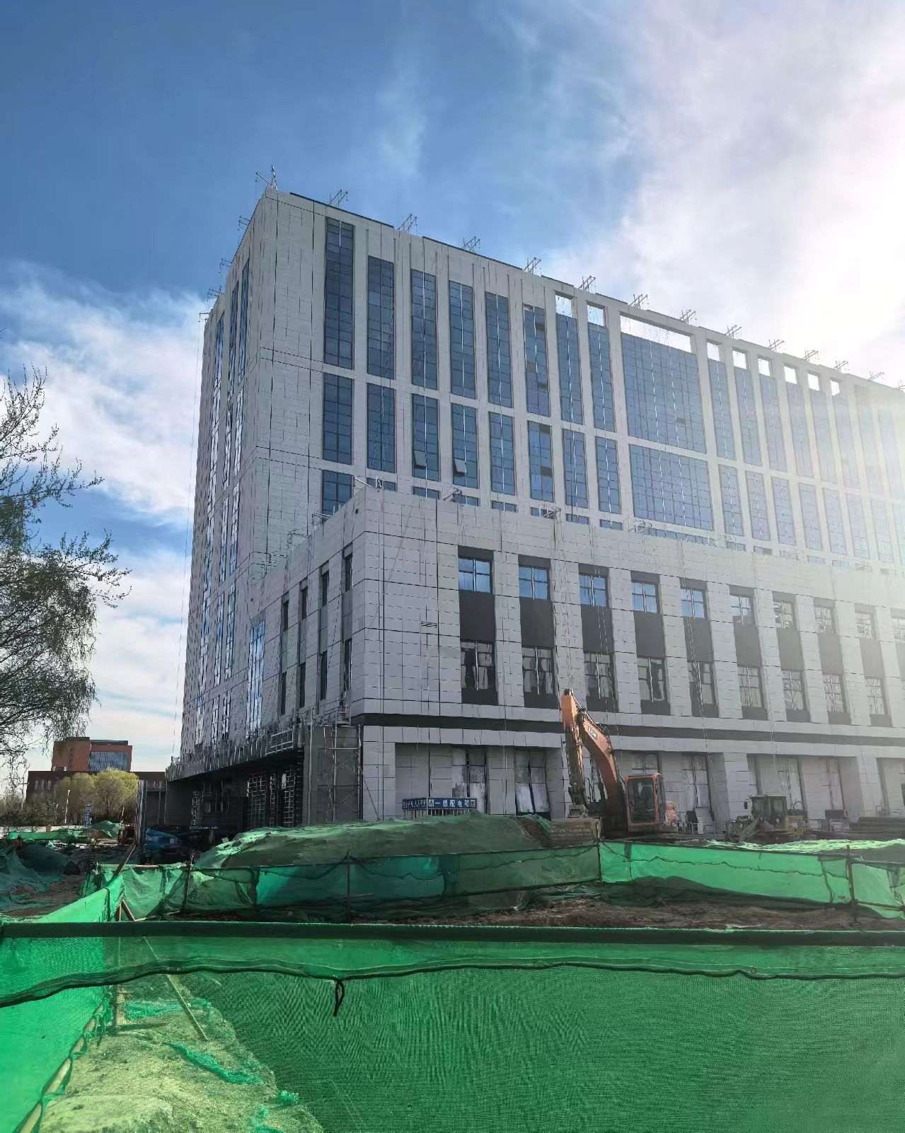 巴中 白麻花岗岩石材外墙干挂