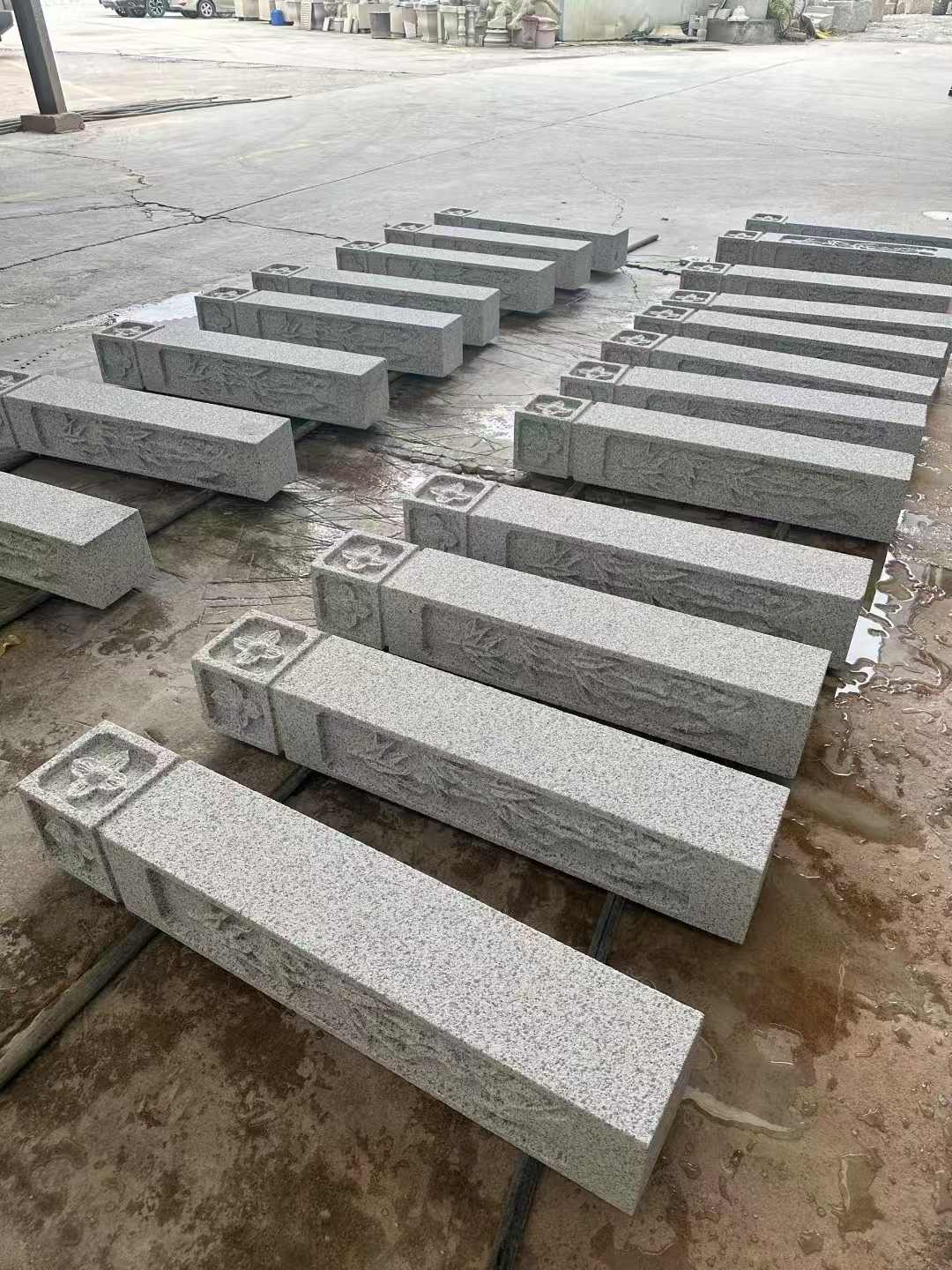 巴中 白麻方柱雕花防水