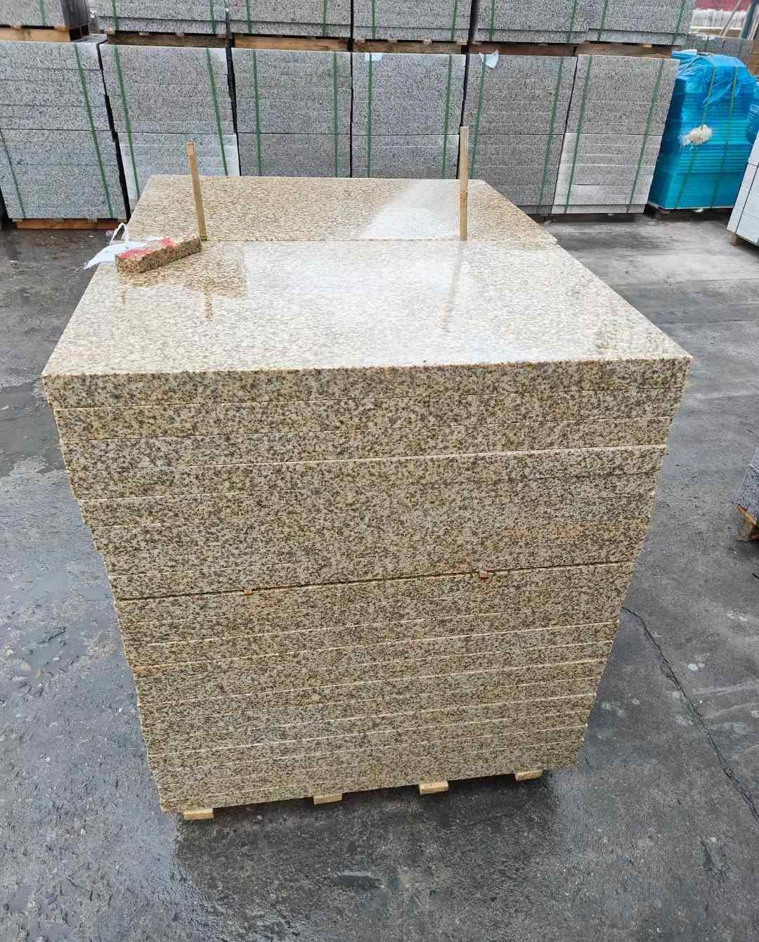 巴中 湖北黄金麻花岗岩石材荔枝面外墙石材