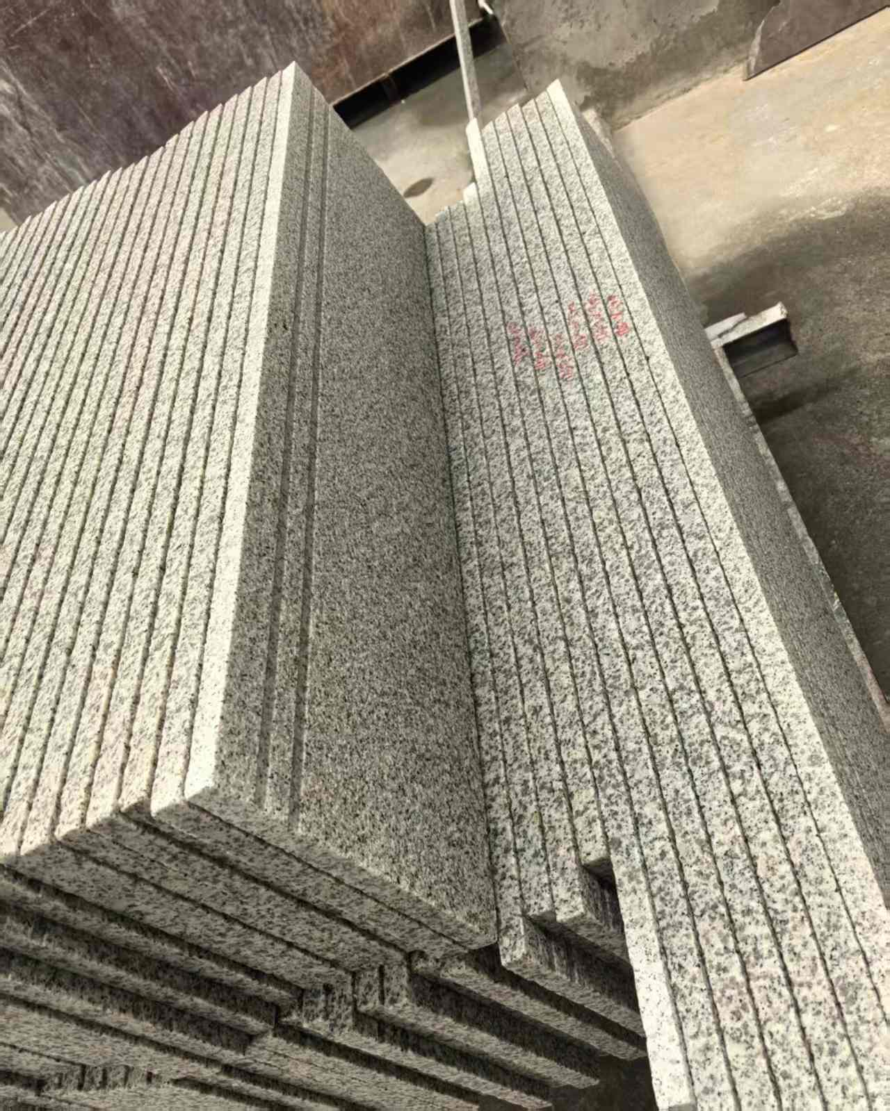 巴中 白麻荔枝面花岗岩楼梯踏步